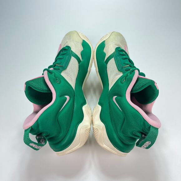 Nike Giannis Immortality 3 Green Pink Athletic Basketball Shoes Men's Size 8 - Picture 5 of 10